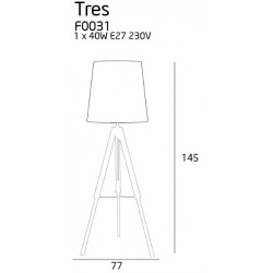 TRES F0031 Lampa podłogowa