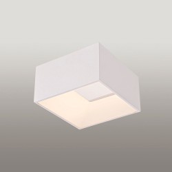 Biała plafoniera lampa puzzle 23x23 ozcan 5656-1 plafon power led 18w