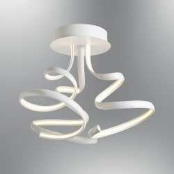Nowoczesna biała lampa sufitowa plafon  led 120w  ozcan salon sypialnia jadalnia 5649-1 lampa