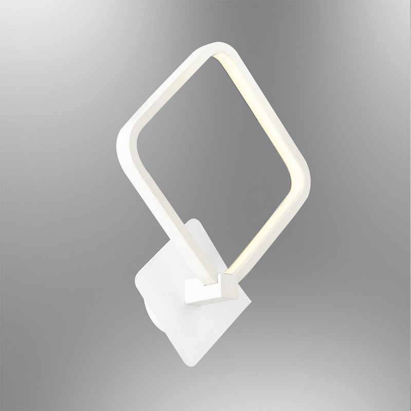 Biała lampa led kinkiet ledowy ozcan 5637 apl-k kuchnia łazienka mocne światło
