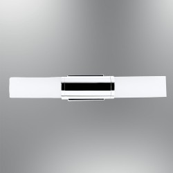 Srebrny  kinkiet sypialnia salon hol przedpokój ozcan 2467-2  lampa
