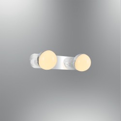 Kinkiet ledowy ozcan 2200 - 2 srebrny lampa led 2x3w