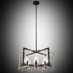 Oryginalna lampa wisząca żyrandol  lucea 51704-05-p08-bg verdone salon sypialnia jadalnia