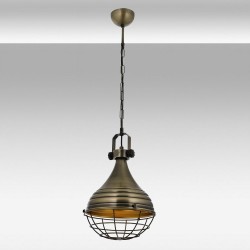 Lampa wisząca vintage avonni av-4106-m18-1e salon sypialnia jadalnia