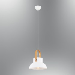 Biała lampa wisząca vintage ozcan salon sypialnia jadalnia 5025B-1A,01