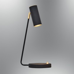 Lampa stolikowa biurkowa czarna  ozcan salon sypialnia 6317-12,19