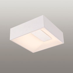 Biała plafoniera lampa puzzle 33x33 ozcan 5656-2 plafon power led 28w