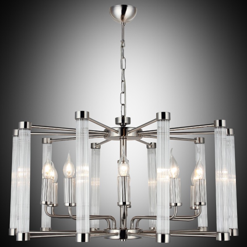 Klasyczna lampa żyrandol  lucea mandela 1407-50-10 salon sypialnia jadalnia  hotel sala bankietowa salon